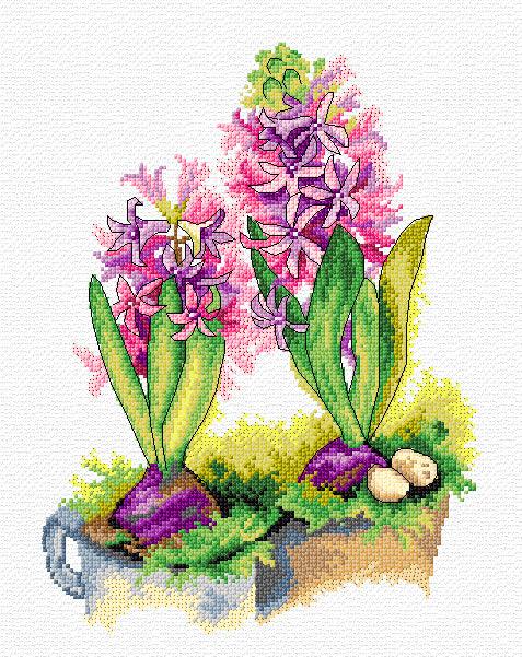 Hiacynth 134CS Counted Cross-Stitch Kit - Wizardi