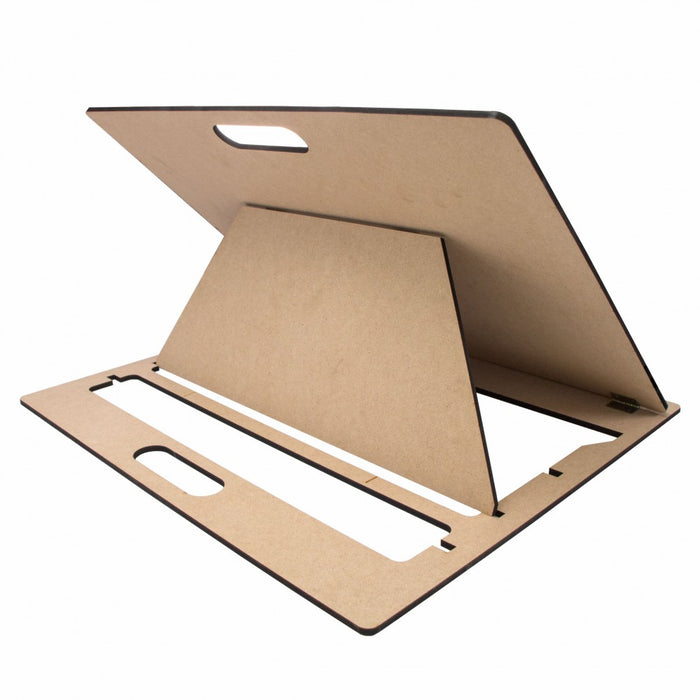 Rosa Studio B3 Adjustable Desk Tablet Easel with handle. 21.65*0.98*18.9 inches. MDF.