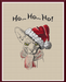 Ho! Ho! Ho! - PDF Cross Stitch Pattern - Wizardi