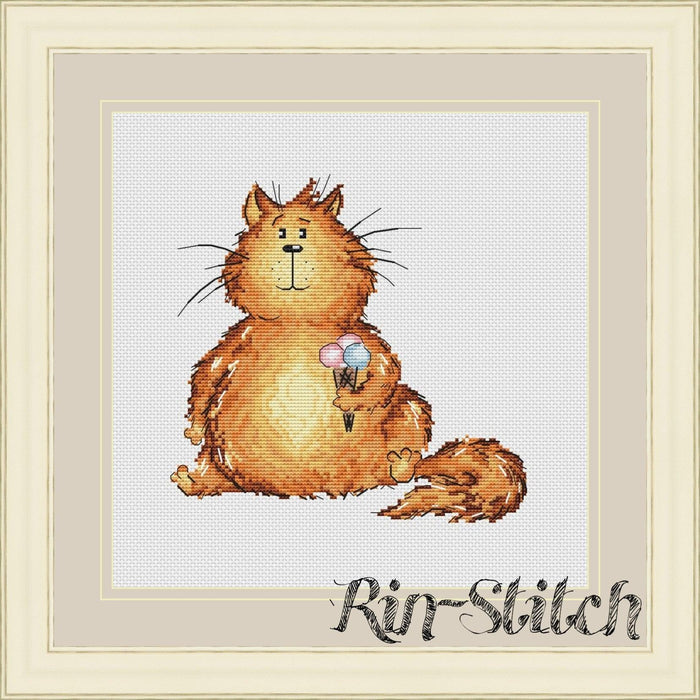 Hot Day - Free PDF Cross Stitch Pattern - Wizardi