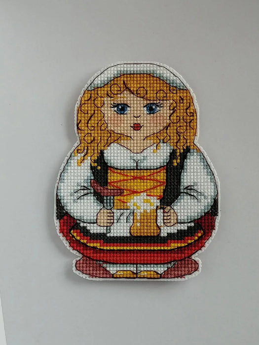 Matryoshka. From Germany - PDF Cross Stitch Pattern