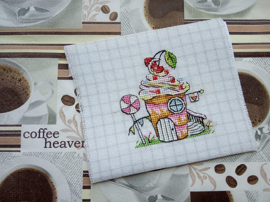 Ice cream - PDF Cross Stitch Pattern - Wizardi