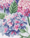 Graceful Hydrangeas 2139R Counted Cross Stitch Kit - Wizardi