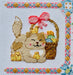 Cat Calendar 2136R Counted Cross Stitch Kit - Wizardi