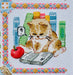 Cat Calendar 2136R Counted Cross Stitch Kit - Wizardi