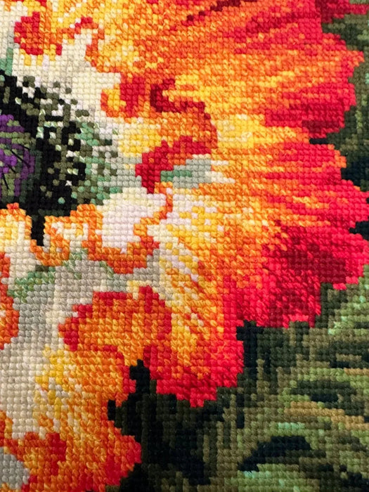 Fire Poppies R2080 Counted Cross Stitch Kit