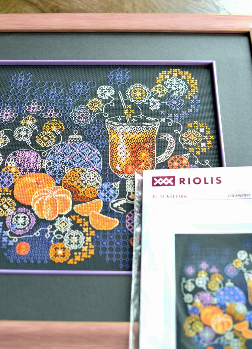 Orange Mood R2055 Counted Cross Stitch Kit