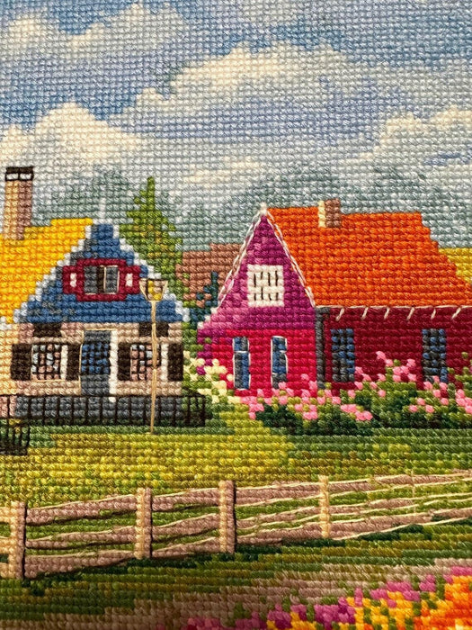 Tulip Field 2148R Counted Cross Stitch Kit - Wizardi