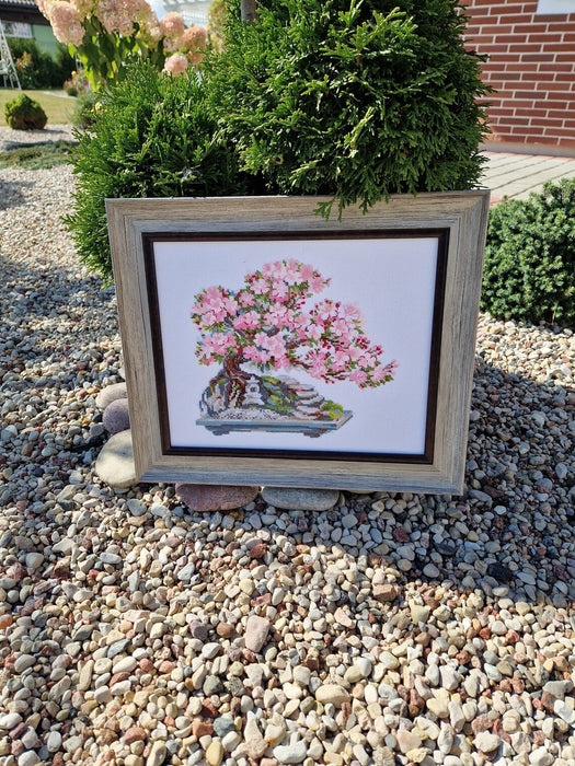 Flowering Bonsai R2042 Counted Cross Stitch Kit