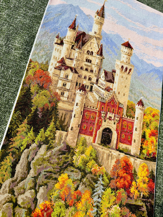 Neuschwanstein Castle R1520 Counted Cross Stitch Kit