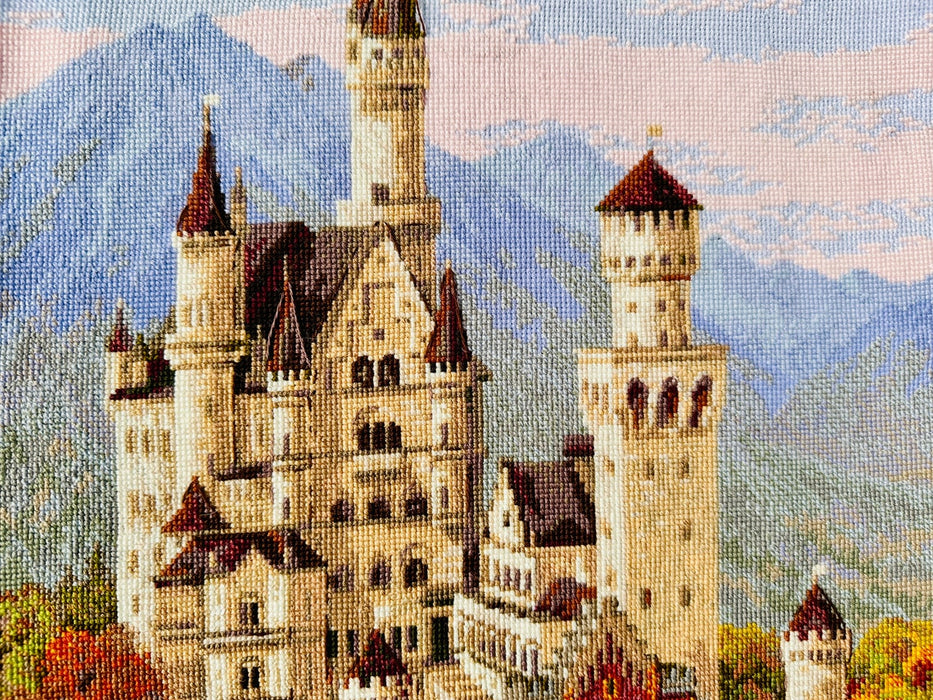 Neuschwanstein Castle R1520 Counted Cross Stitch Kit