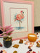 Blooming Flamingo 2117R Counted Cross Stitch Kit - Wizardi