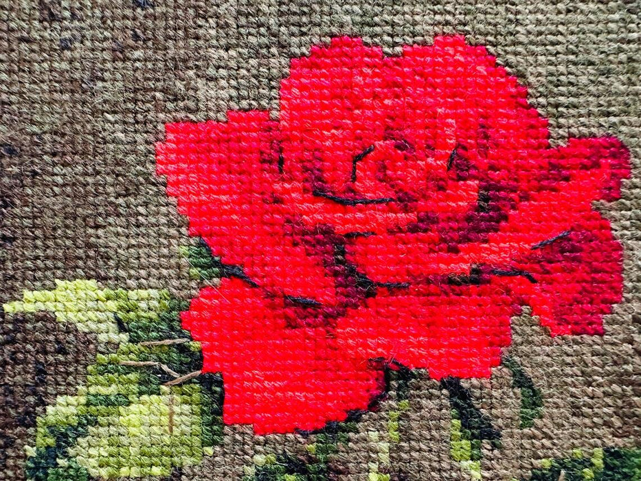 Rose and Sweet Cherry 2123R Counted Cross Stitch Kit - Wizardi