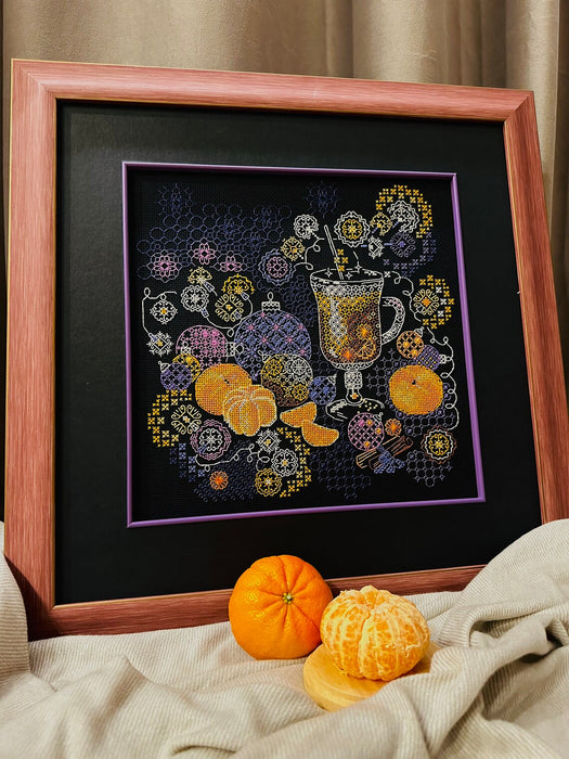 Orange Mood R2055 Counted Cross Stitch Kit