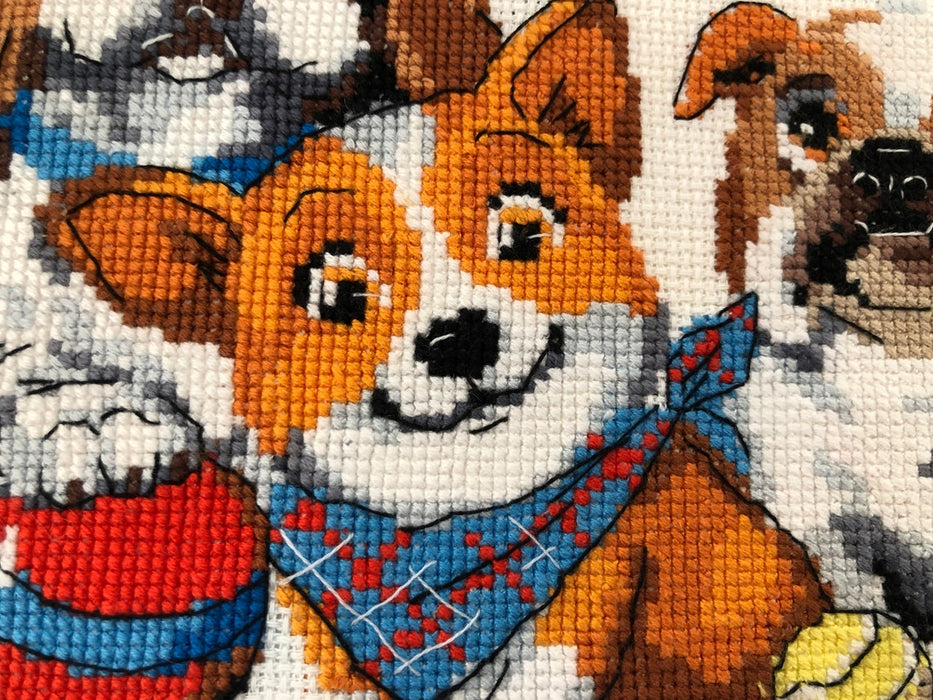 Dog Show R1923 Counted Cross Stitch Kit