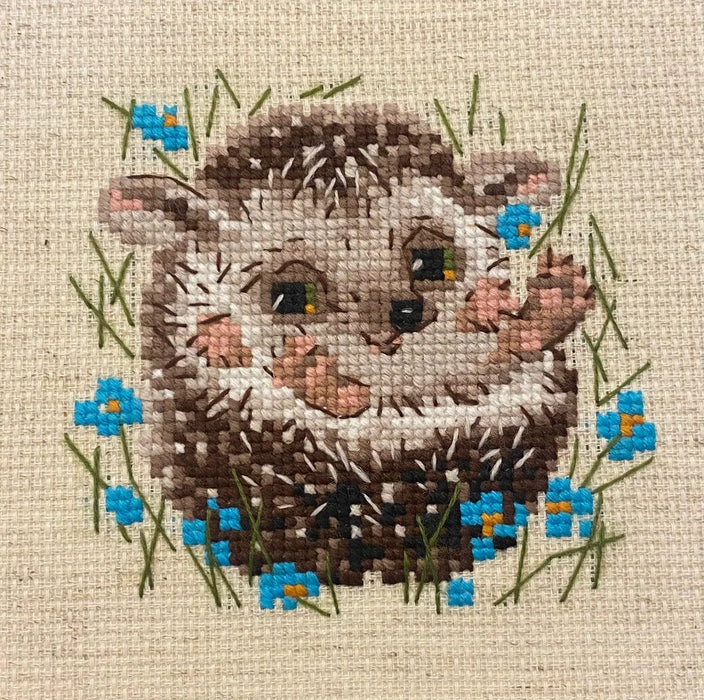 Little Hedgehog R1753 Counted Cross Stitch Kit