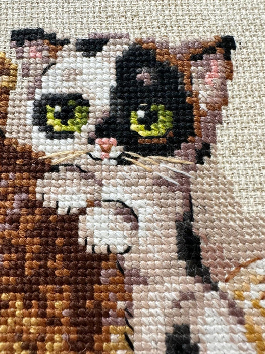 Kittens 2180R Counted Cross Stitch Kit - Wizardi