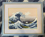 The Great Wave off Kanagawa after K. Hokusai Artwork 2186R Counted Cross Stitch Kit - Wizardi