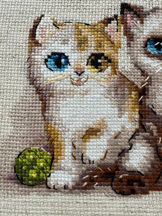 Kittens 2180R Counted Cross Stitch Kit - Wizardi