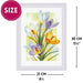 Spring Glow. Crocuses 2190R Counted Cross Stitch Kit - Wizardi