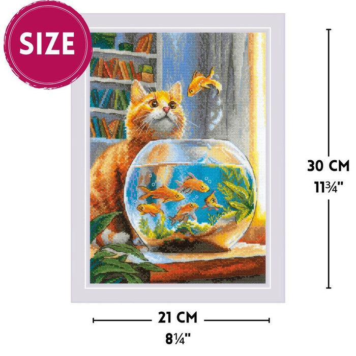 Ginger Observer 2218R Counted Cross Stitch Kit - Wizardi