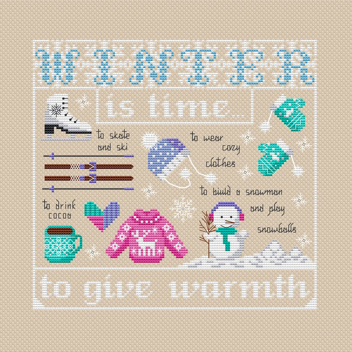 Winter - PDF Cross Stitch Pattern