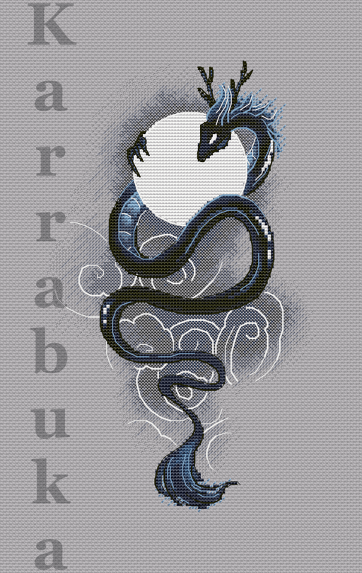 Imbibitor Lunae - PDF Cross Stitch Pattern - Wizardi