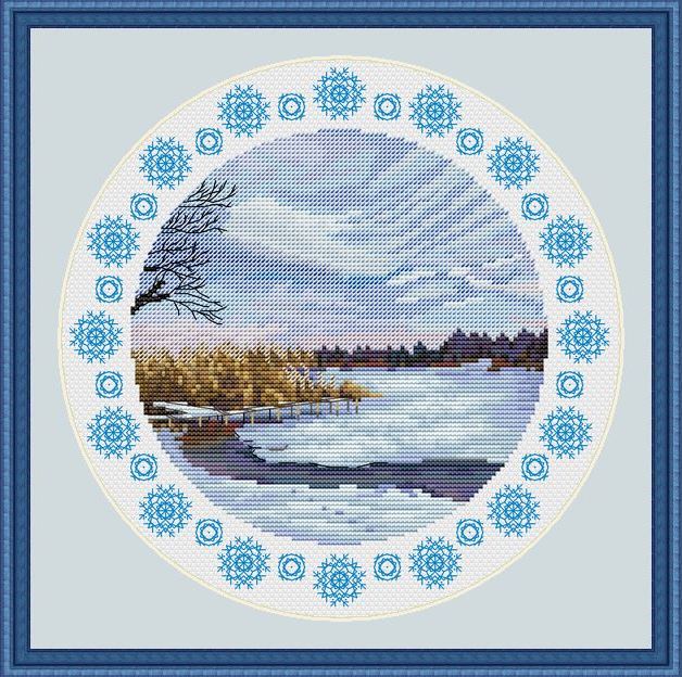 Winter inspiration - PDF Cross Stitch Pattern