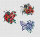 Insects. Bumblebee - PDF Cross Stitch Pattern - Wizardi