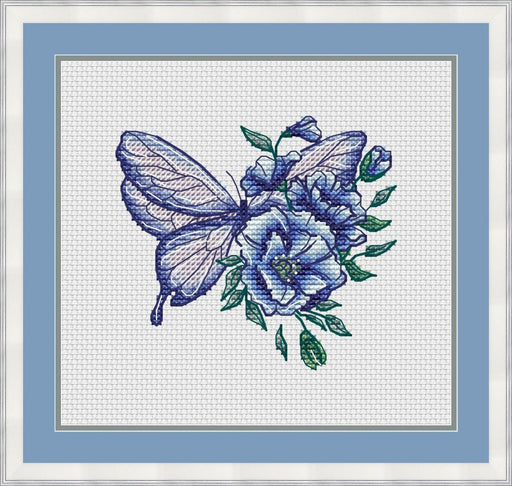 Insects. Butterfly - PDF Cross Stitch Pattern - Wizardi