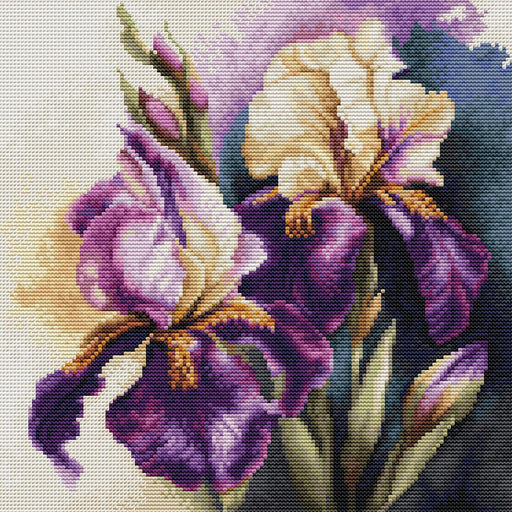 Iris Burgermeister B7023L Counted Cross-Stitch Kit - Wizardi