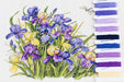 Irises K-122A Counted Cross-Stitch Kit - Wizardi