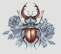 Beetle - PDF Cross Stitch Pattern