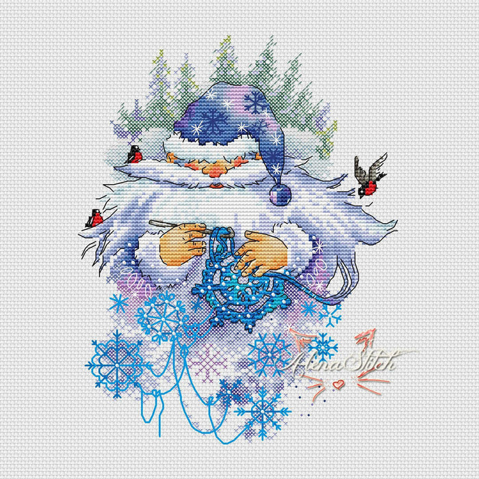 Jack Frost - PDF Cross Stitch Pattern - Wizardi