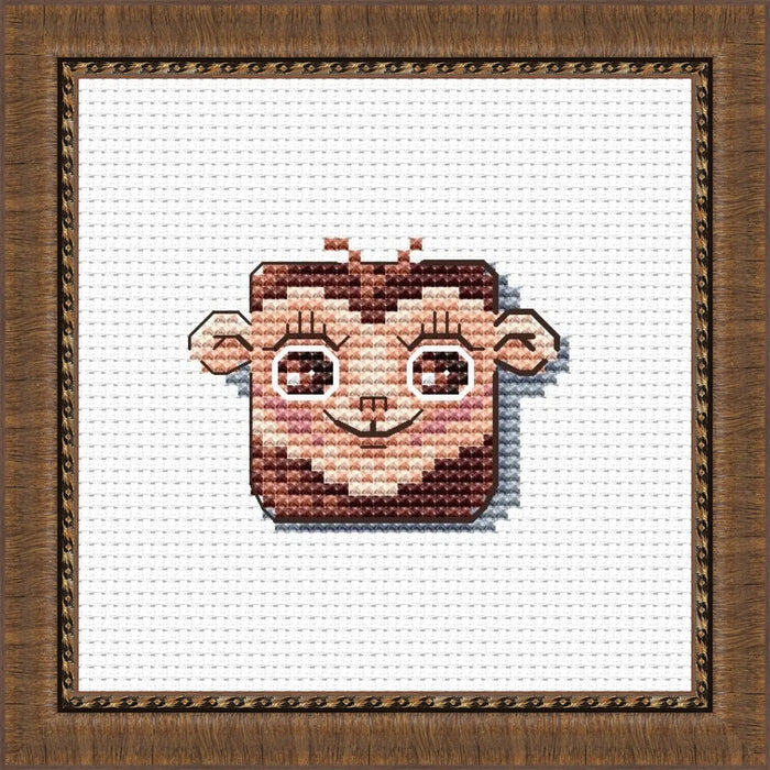 My Darlings. Monkey - PDF Cross Stitch Pattern