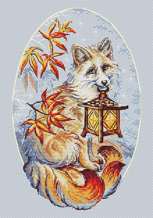 Kitsune L8900 Counted Cross Stitch Kit - Wizardi