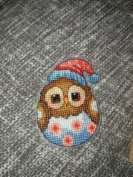 Toy owl - PDF Cross Stitch Pattern