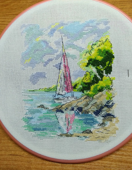 At the Shore - PDF Cross Stitch Pattern