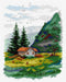 Landscape 136CS Counted Cross-Stitch Kit - Wizardi