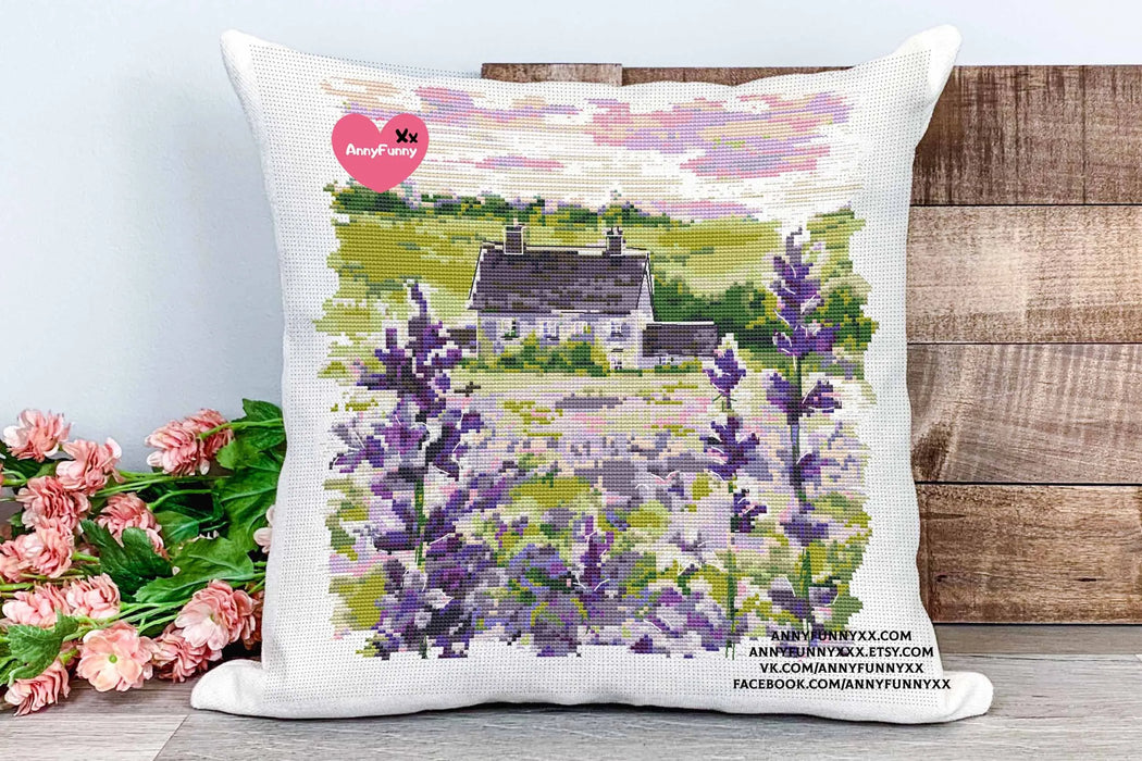 Tranquility of Nature - PDF Cross Stitch Pattern