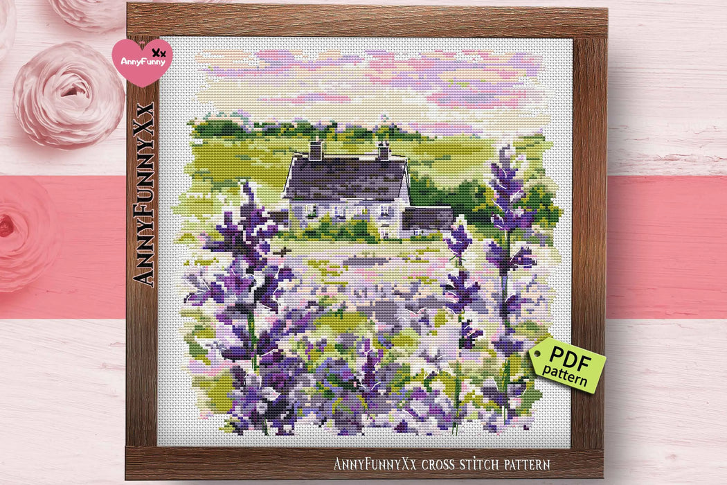 Tranquility of Nature - PDF Cross Stitch Pattern