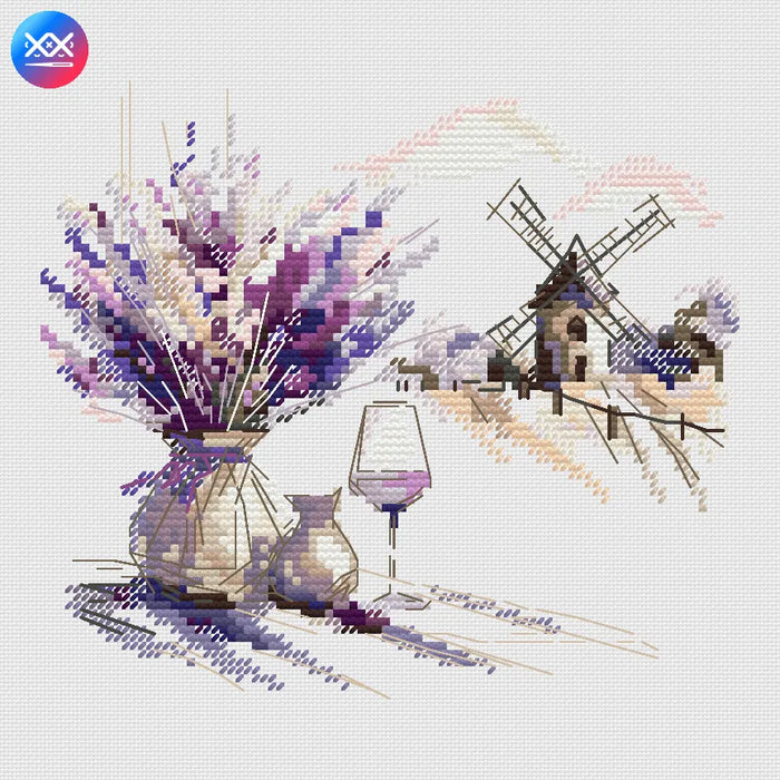 Lavender - PDF Cross Stitch Pattern