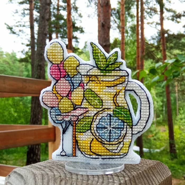 Lemonade - PDF Cross Stitch Pattern - Wizardi