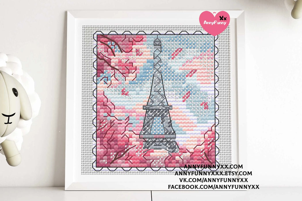 Parisian Magic - PDF Cross Stitch Pattern