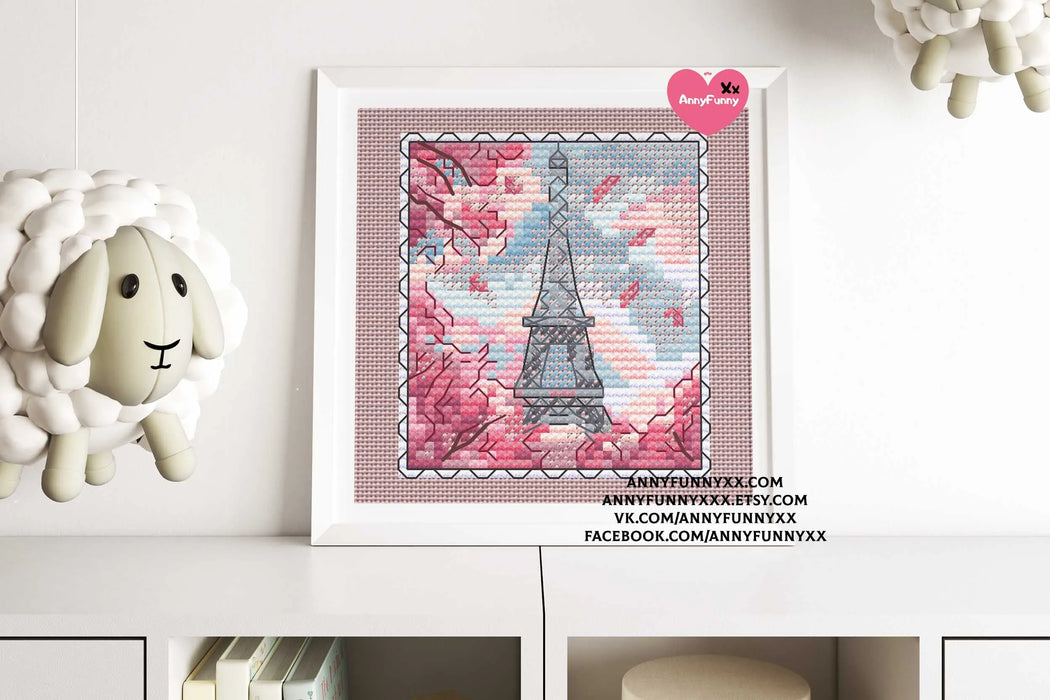 Parisian Magic - PDF Cross Stitch Pattern