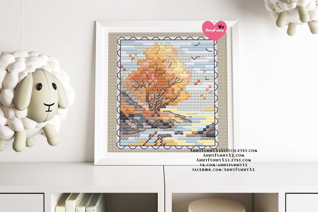 Luminescent Trails - PDF Cross Stitch Pattern