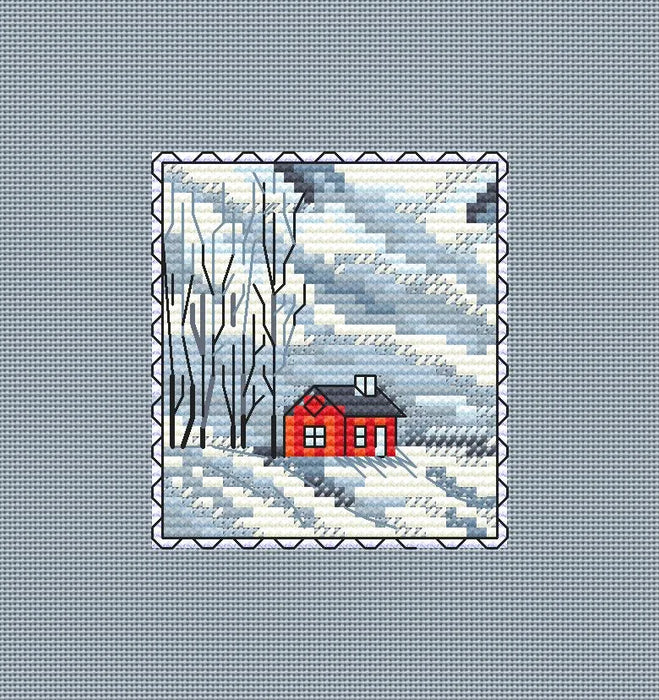 Winter Glow - PDF Cross Stitch Pattern