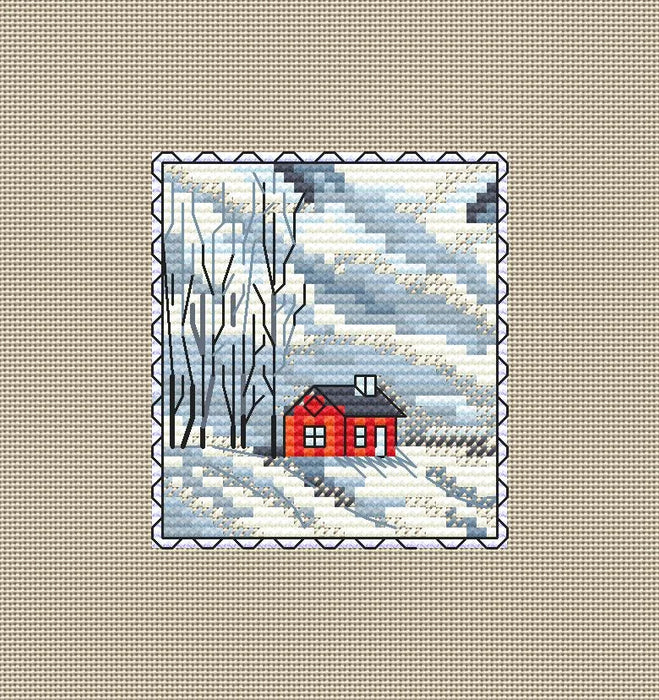 Winter Glow - PDF Cross Stitch Pattern