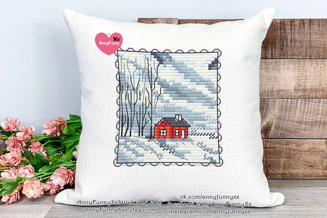 Winter Glow - PDF Cross Stitch Pattern