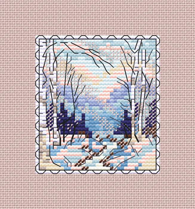 Winter Impressions - PDF Cross Stitch Pattern